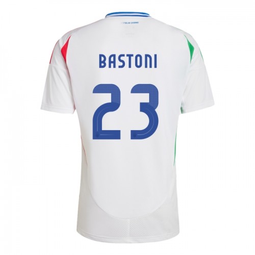 Camisola do Itália Alessandro Bastoni 23 Equipamento Alternativo Euro 2024 Camisola do Itália Alessandro Bastoni 23 Equipamento Alternativo Euro 2024